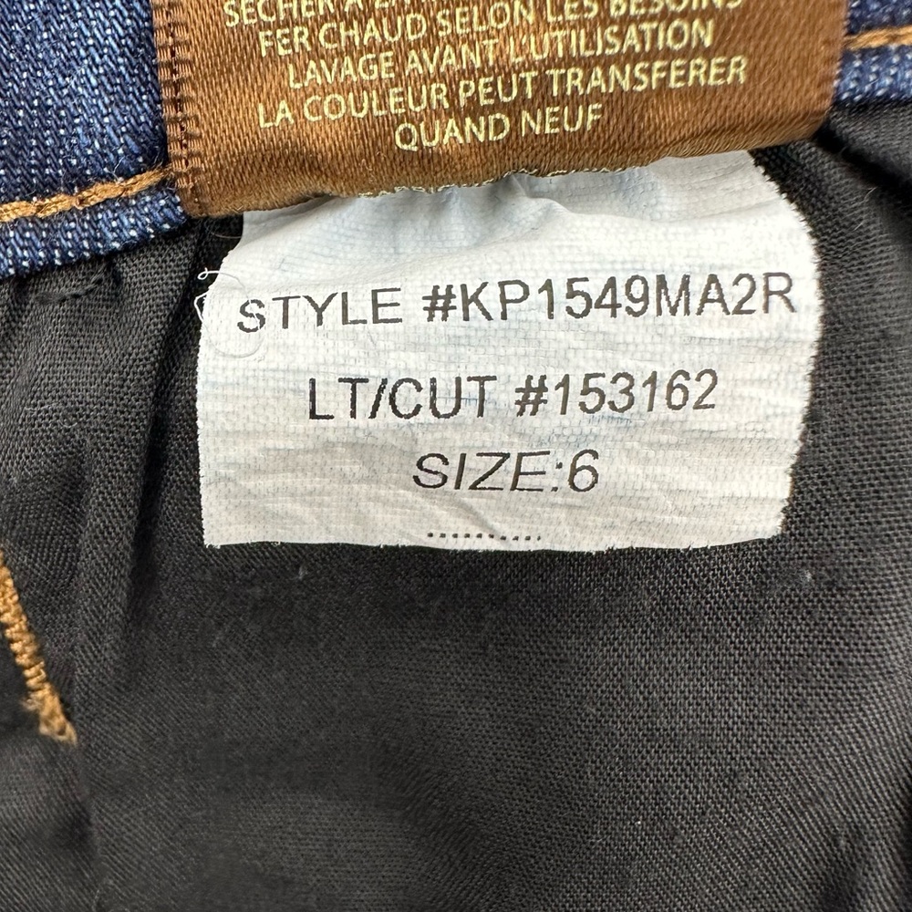 KUT from the Kloth Nicole Bootcut Jeans Dark Wash Size 6 - Picture 9 of 14